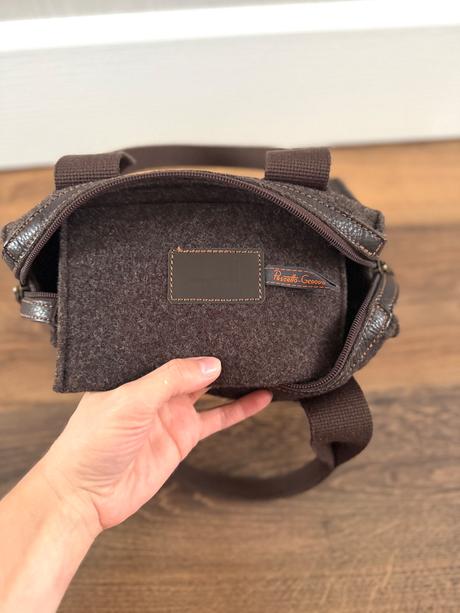 Vlnená kabelka od talianskej značky bonfanti, 