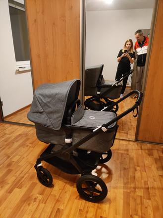 Kocik dvojkombinacia, bugaboo,bugaboo fox 3