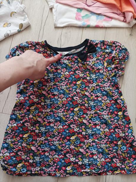 Dievčenské tričká 116/122 22kusov, reserved,116