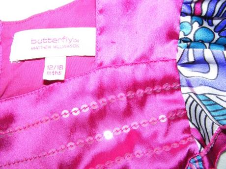 Šaty butterfly by matthew williamson, debenhams,86