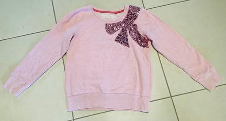 Krasna mikinka s flitrovanou maslickou next, next,134