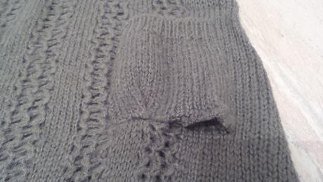 Pletené rolákové šaty, terranova,s