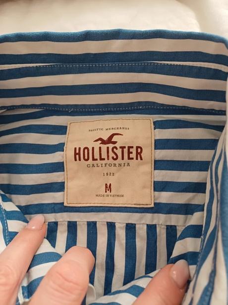 Pánska košeľa hollister č.m, hollister,m