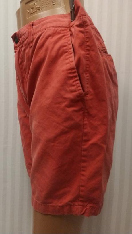 Pánske tehlové kraťasy, h&m obvod pása 86 cm, 31, h&m