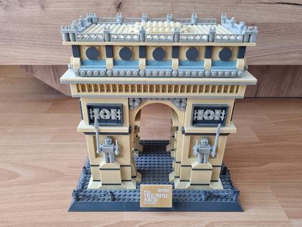 Lego - víťazný oblúk v paríži / the triumpal arch,