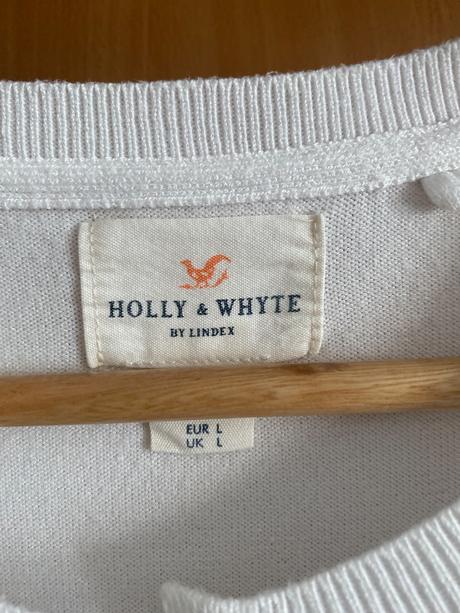 Biely sveter lindex-l, lindex,44