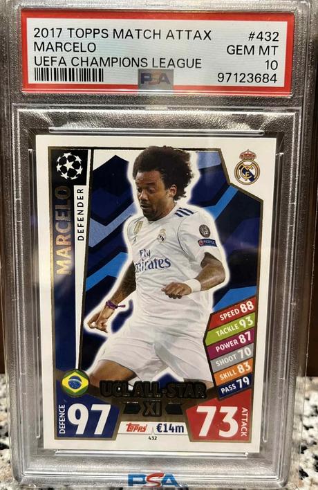 Futbalová karta - marcelo, 