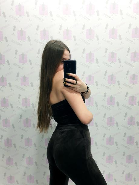 Komplet- crop top + tepláky xs, xs