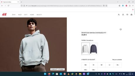 Mikina hm, mikina santa reserved, h&m,l / xxl