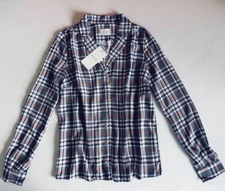 Vila károvaná košeľa/blúzka vel.xs/s, 34 / 36 / s / xs