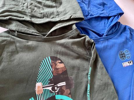 Tričká/ mikiny 2x, f&f,134