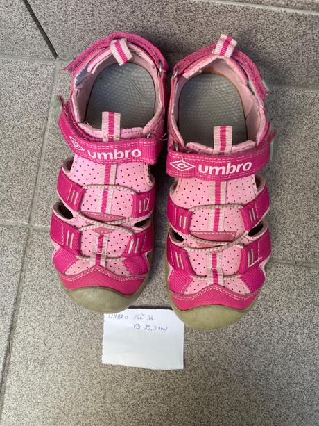 Sandále (trekové), zn. umbro, umbro,34