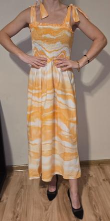 Šaty bavlnené veľ.34, c&a,xs