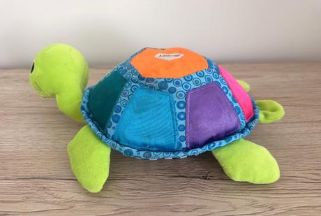 Lamaze farebná senzorická korytnačka mäkká eduka,