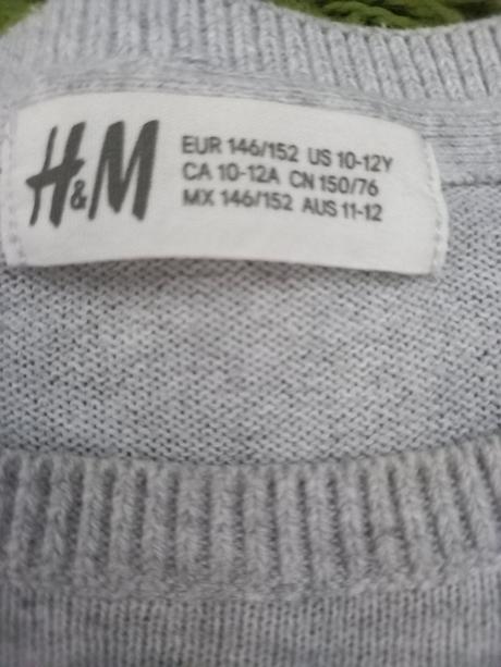 Dievcensky pulover, h&m,146