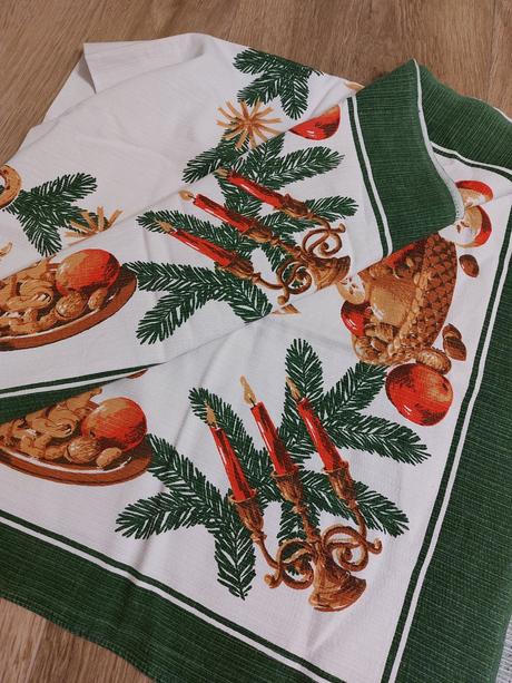 Vianočný obrus  retro, 