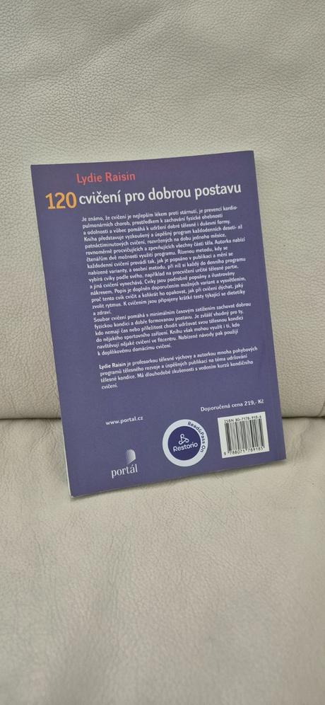 Kniha 120 cviceni pro dobrou postavu, 