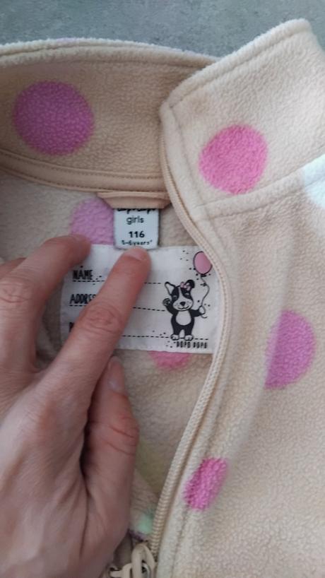 Flísová mikina, takko,116