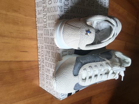 Dámske kožené tenisky ruco line, 38