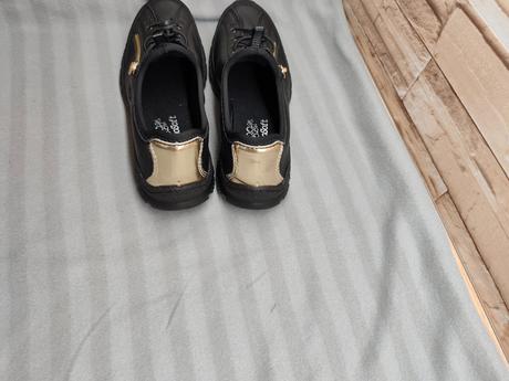 Rieker 38 - dámske čierne sneakersy, rieker,38