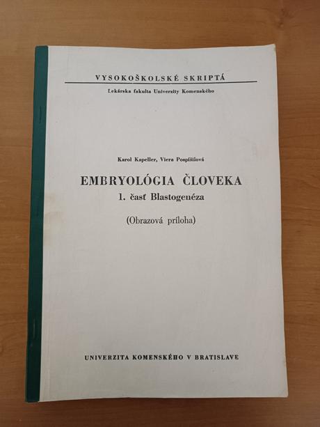 Skriptá - organická chémia, cytológia, embryológia,