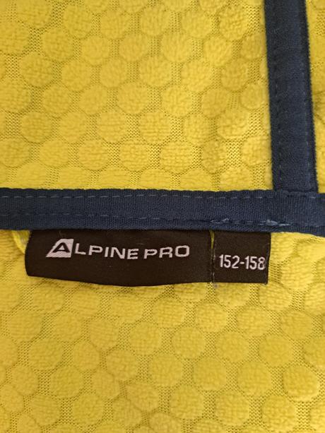 Prechodna softshel bunda dvojcislo 152/158, alpine pro,152