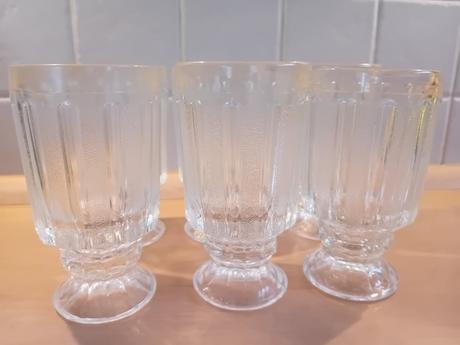 Hrubostenné poháre, 6ks, objem 2dcl, 