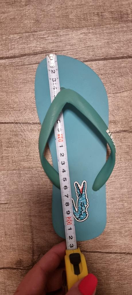 Šľapky/ žabky/ flip flop lacoste, lacoste,34