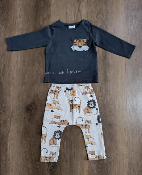 Súprava tričko+legíny, next,74