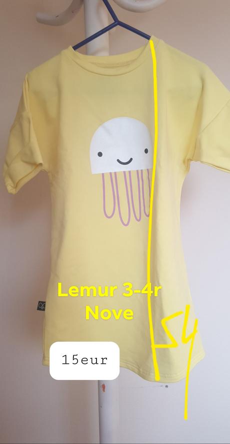 Nove nenosene šaty lemur, 104