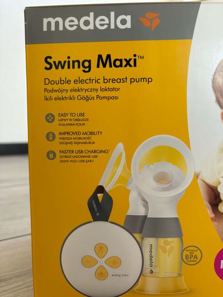 Predám elektrickú odsávačku mlieka medela swing ma,