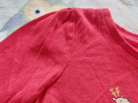 Vianočné tričko zvieratká zn.george veľ.80-86, 80