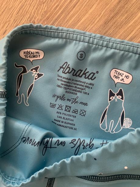 Abraka legíny mačičky s, s