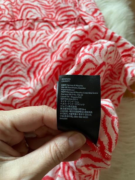 Vzorované šiatky, h&m,m