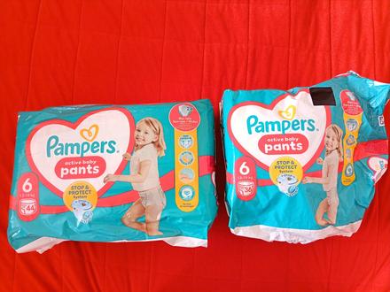 Plienky pampers 6, pampers,9 kg - 20 kg