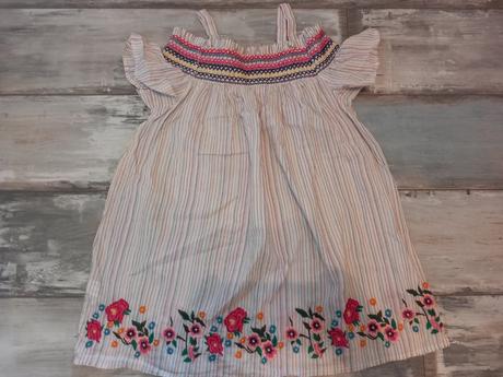 Vyšívané šaty zara 140, zara,140