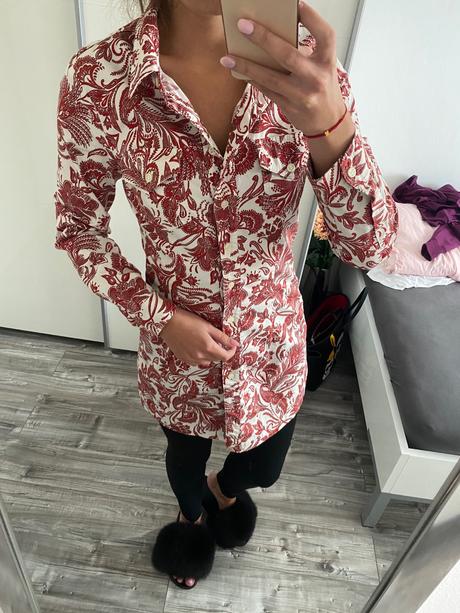 Vzorované šaty please, s