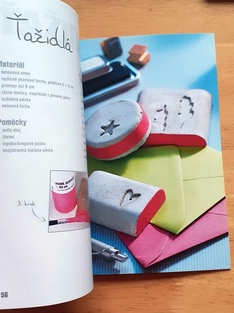 Betón, vyrobte si vlastné bytové doplnky,