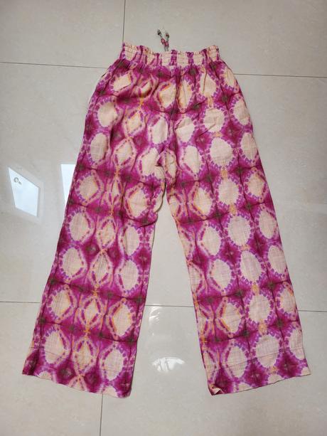 Ľanové nohavice zara, zara,164