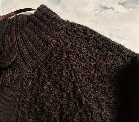 Crop svetrík over size - do pása, atmosphere,l