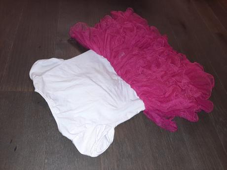 Nádherné tutu šatičky pre slečnu bohato riasené, 110