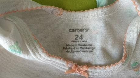 2x body carters, carter's,92