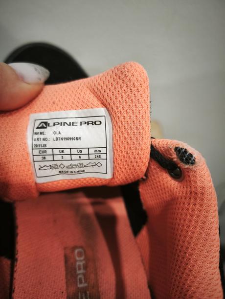 Tenisky, alpine pro, alpine pro,38