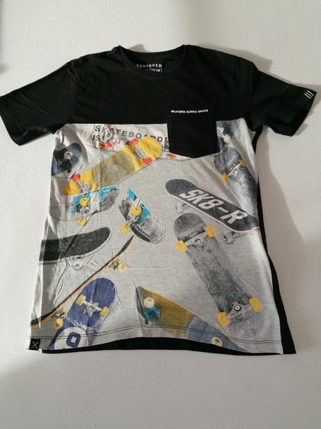 Tričko s náprsným vrecúškom, reserved,152