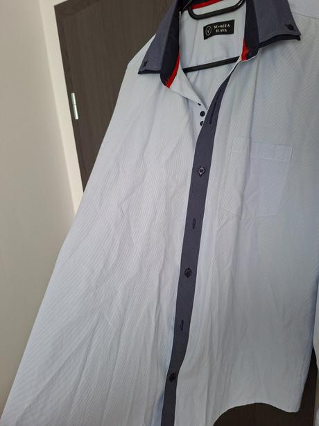 Pánska svetlomodrá košeľa, 43