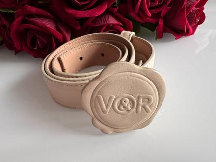 Viktor&rolf - kožený opasok, 