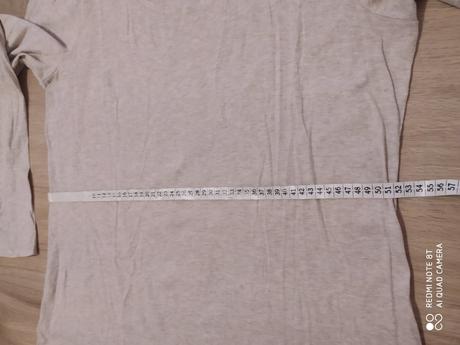Béžové tričko s dlhým rukávom, xl