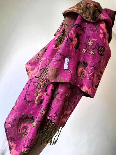 Kašmirovo-hodvábny pléd, 