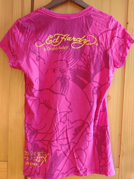 Ed hardy originál dámske tricko l, ed hardy,l