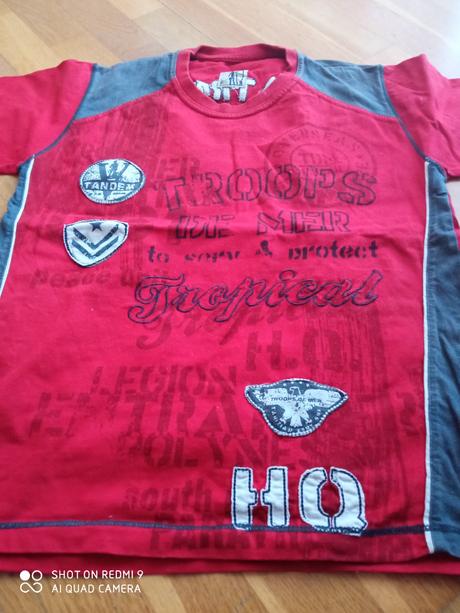 Tričká s krátkym rukávom, 128